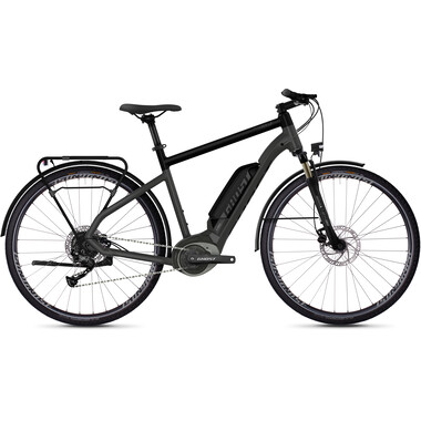 Bicicletta da Viaggio Elettrica GHOST HYBRIDE SQUARE TREKKING B1.8 DIAMANT Nero/Grigio 2020 0